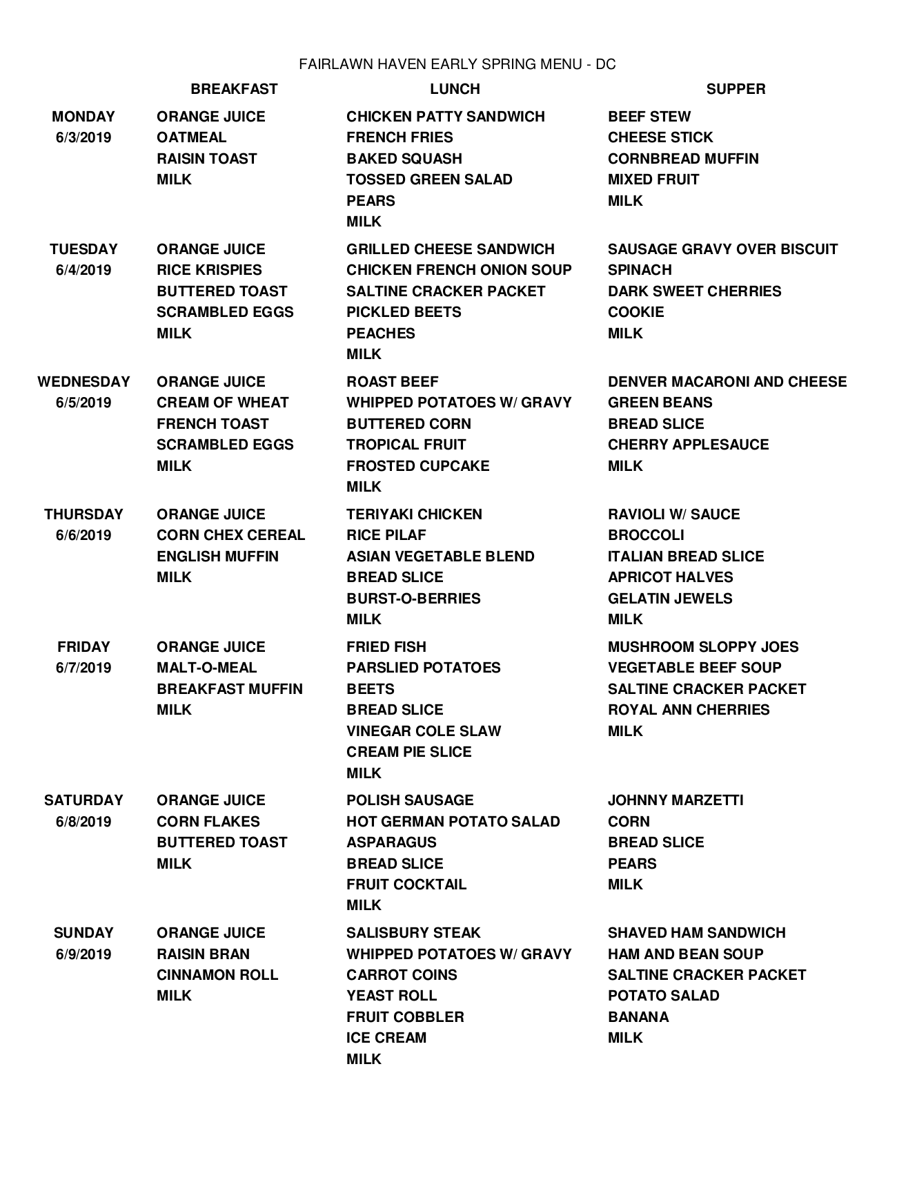 Fairlawn Retirement Community Senior Living Community Assisted Living